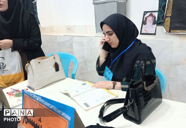 برپایی موکب آموزش در تکیه علی اصغری شهرستان خلیل آباد 