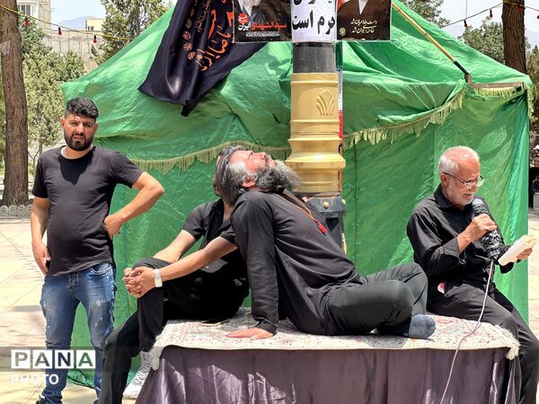 مراسم ظهر تاسوعا در شهرک ینگی امام  ساوجبلاغ