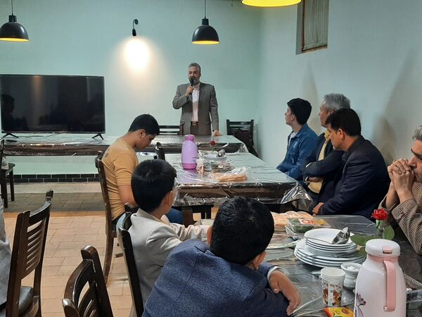 مراسم تقدیر از دانش‌آموزان میدان ۱۴صفر۲ ناحیه ۷ مشهد