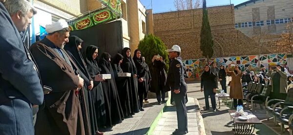 یادواره 118 شهید دانش‌آموز شهرستان بجنورد در مدرسه شاهد فاطمه زهرا(س)