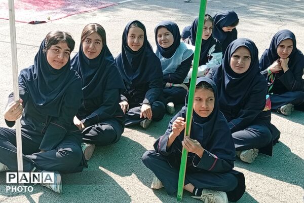 المپیاد ورزشی در مدارس حاتم، ارشاد و راضیه شکرایی ناحیه دو شهرری 