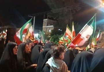 مردم ولایت مدار پلدختری پس از سی و شش شب همچنان در میدان هستند