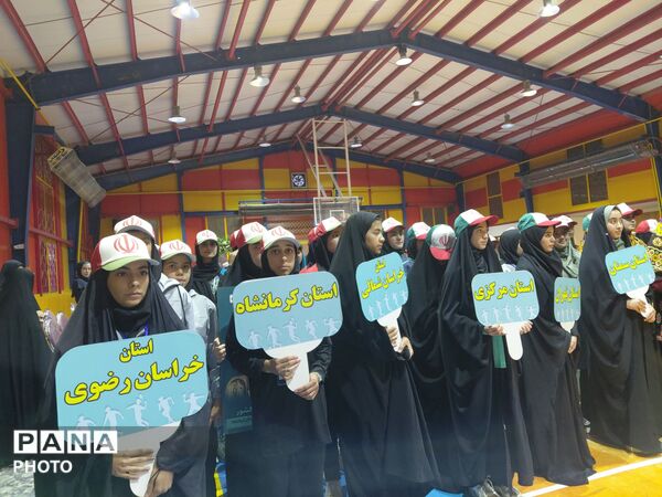 افتتاحیه سی و پنجمین دوره مسابقات ورزشی دانش آموزان دختر سراسر کشور-۱
