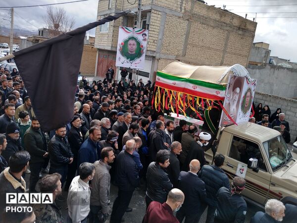 باز هم خون مقدس شهید همه را برای بدرقه فرا خواند