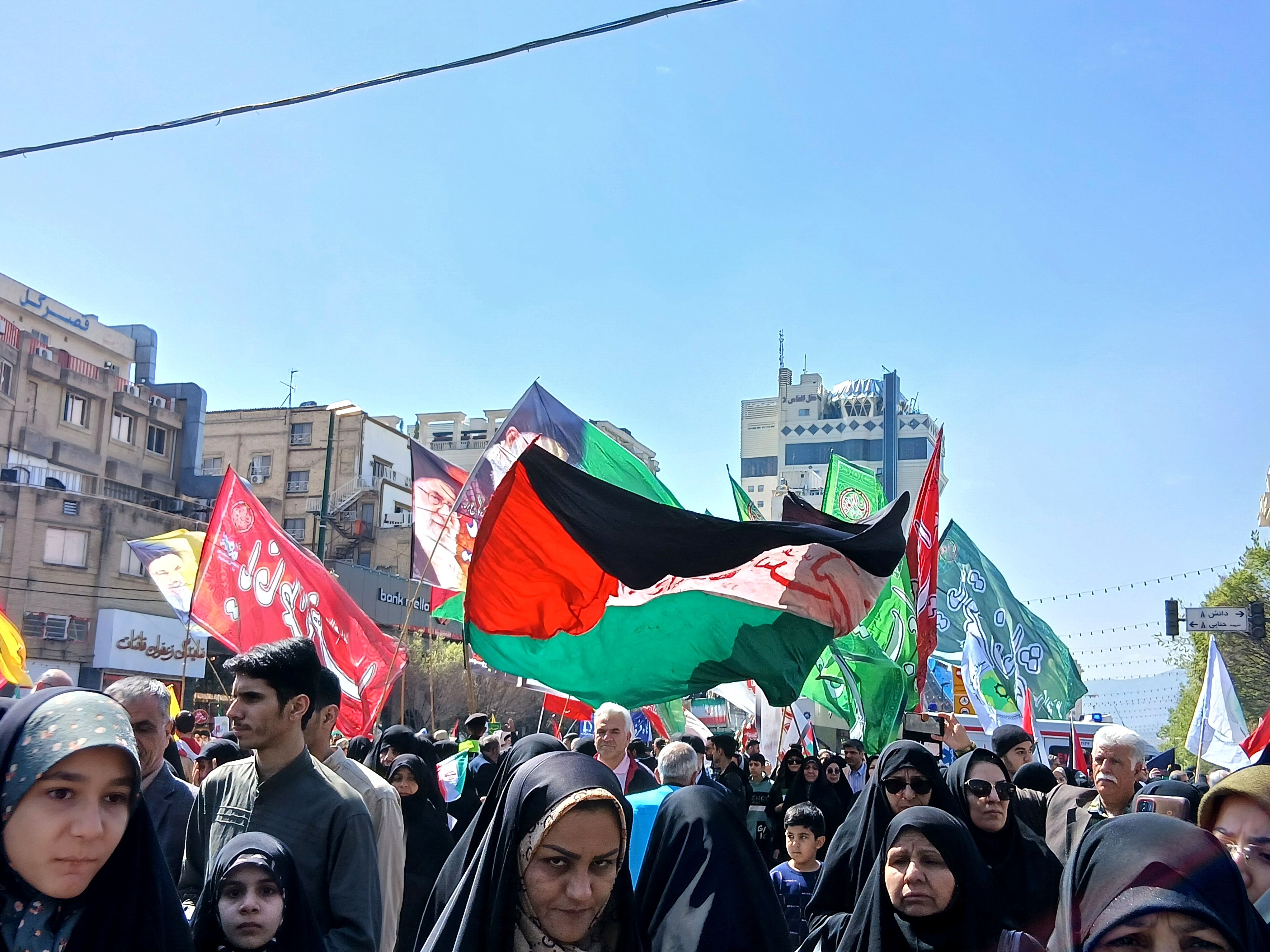 روز قدس ، روز حمایت از مردم فلسطین