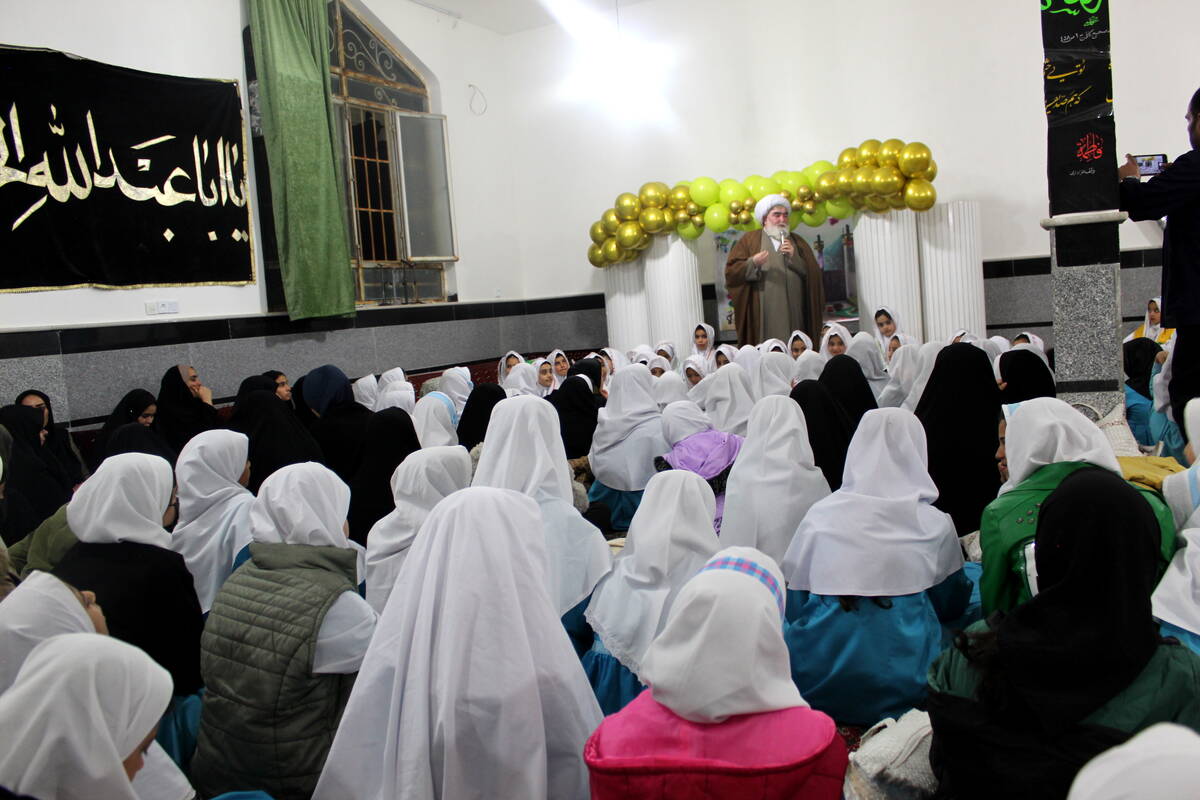 جشن روزه اولی‌ها در دبستان شهید فخرانی شهر درق