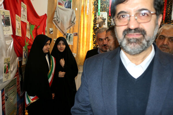 برپایی جشن «حضور تا ظهور» در دبیرستان شهیده حسنی سعدی قم