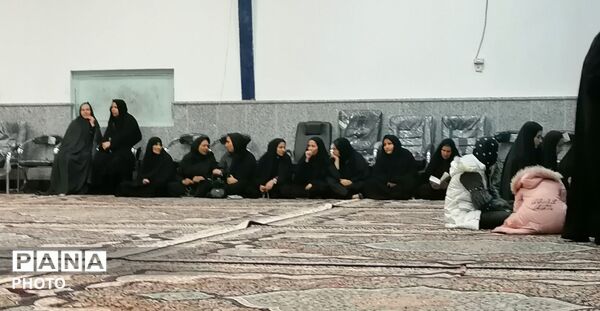 مراسم احیاء بیست و یکم در حسینیه حسینی روستا ارغا شهرستان خلیل آباد