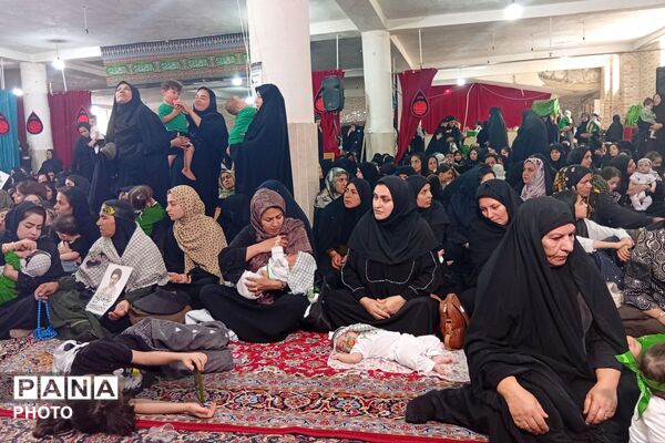 همایش شیرخوارگان حسینی در حسینیه النبی(ص) یاسوج