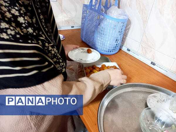 دیدار دانش‌آموزان انجمن اسلامی دبیرستان فاطمه الزهرا با همسر شهید علیرضا جمیلی شیروان