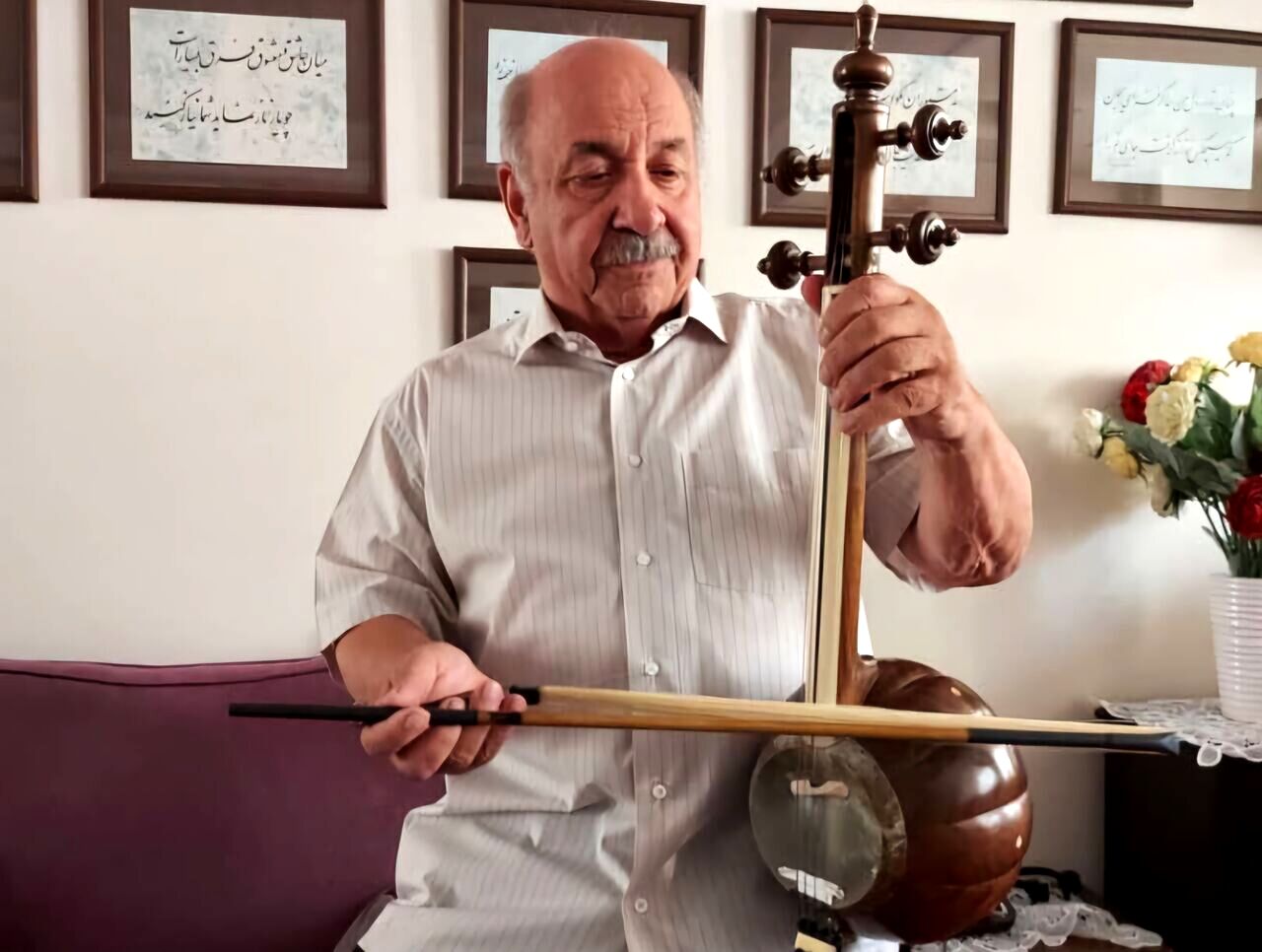وزیر فرهنگ: استاد گنجه‌ای، میراث‌دار سنت فاخر موسیقی ملی ایران است