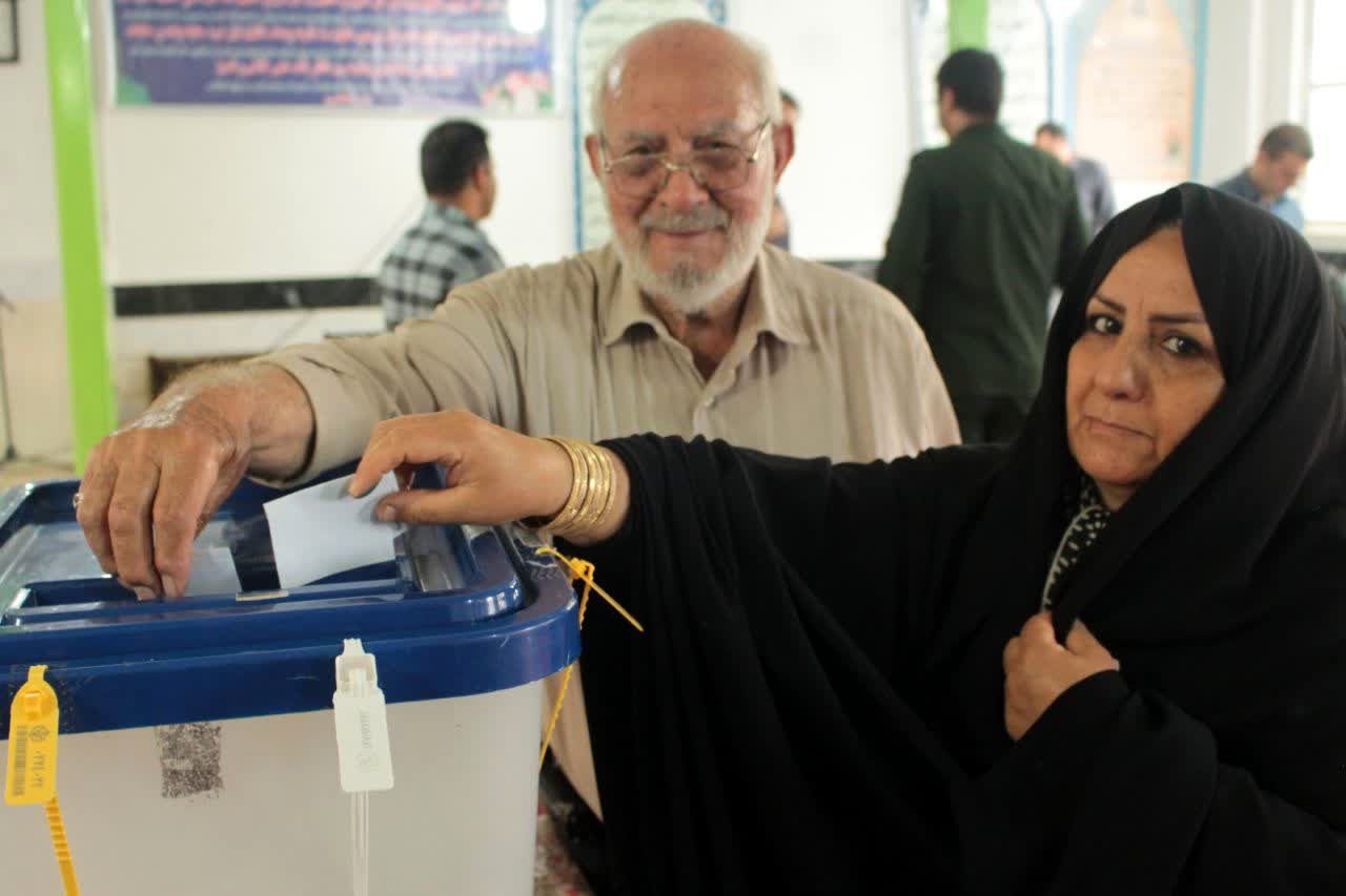 مشارکت گسترده مردم خرمدره در انتخابات ریاست جمهوری 
