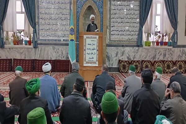 اقامه نماز جمعه در شهر بار نیشابور