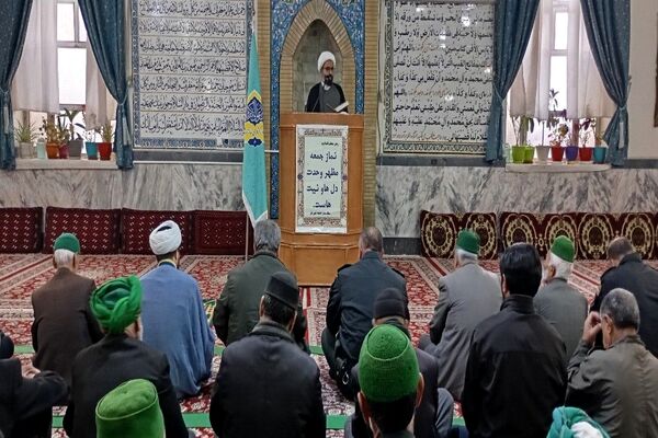 اقامه نماز جمعه در شهر بار نیشابور