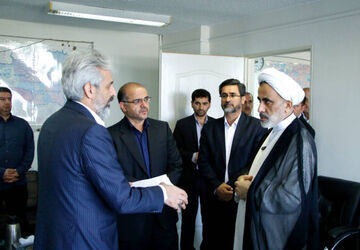 رئیس دادگاه عالی انتظامی قضات از مجتمع قضائی کارکنان دولت بازدید کرد