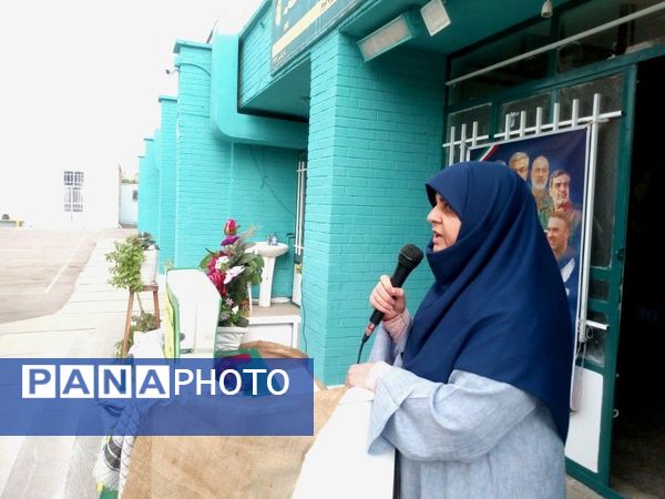 نواختن زنگ مهر و زنگ نماز و ایثار و شهادت در دبیرستان فاطمیه