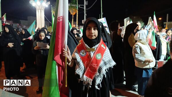 همایش بزرگ خونخواهان امام شهید در پلدختر 