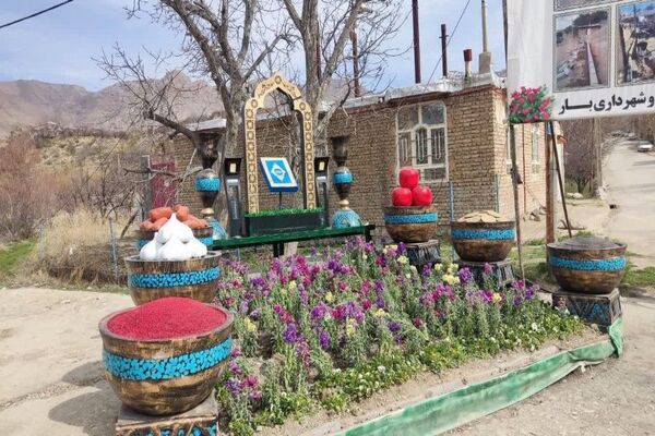 بارش باران و برف الهی در نوروز ۱۴۰۴ در شهر زیبای بار 