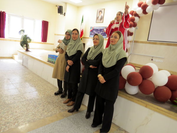 جشن الفبا در مدرسه دخترانه امام خمینی(ره) بجنورد