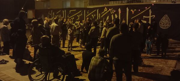 روضه خیابانی در شهرستان کاشمر