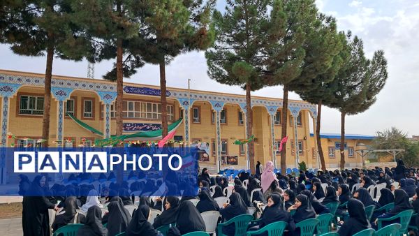 آغاز رسمی آیین بازگشایی مدارس شهرستان کاشمر در دبیرستان حضرت زینب(س)