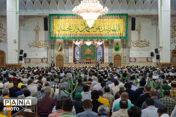 جشن زادروز پیامبر گرامی اسلام و صادق آل محمد(ص) در حرم حضرت معصومه(س)