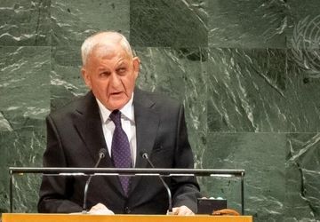 رئیس‌جمهور عراق: حوادث فلسطین لکه ننگی بر پیشانی بشریت است