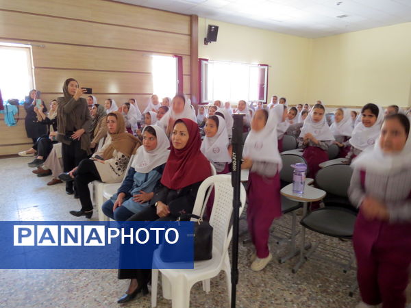 جشن الفبا در مدرسه دخترانه امام خمینی(ره) بجنورد