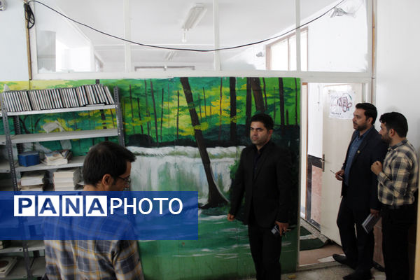 مانور بازگشایی مدارس در شهرستان گرمه 
