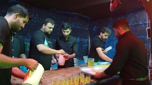 عزاداری مردم شهر تیتکانلو در شب‌های محرم