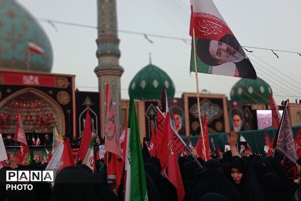 وداع با آقای شهید ایران در آستان مقدس جمکران