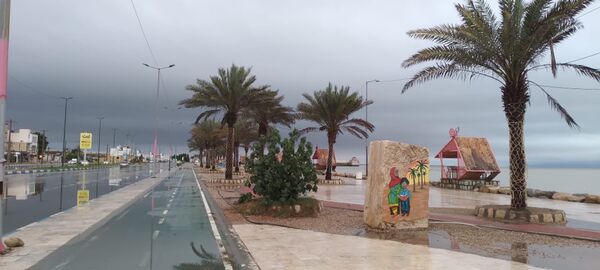 باران، چهره بندرعباس را تازه کرد