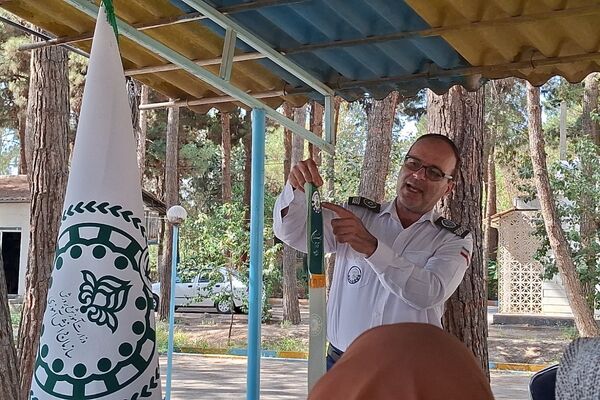 کارگاه آموزشی مربیان پیشتاز سازمان دانش‌آموزی در اردوگاه شهید منتظری شهریار 
