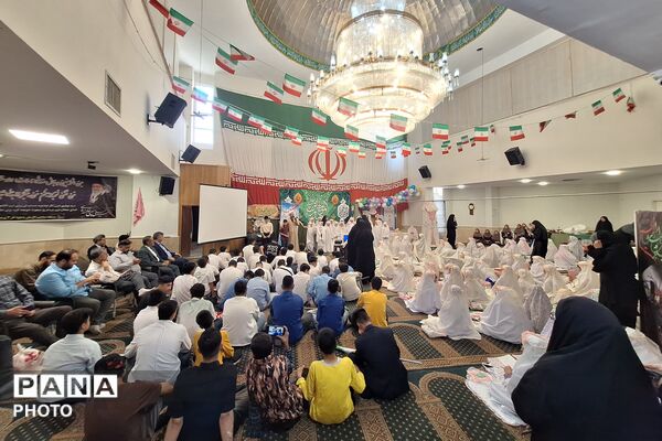 جشن بندگی دانش‌آموزان مدارس منطقه پردیس