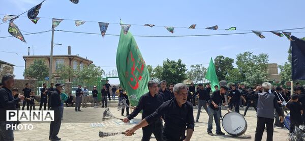 مراسم عزاداری عاشورای حسینی در روستای ماروسک