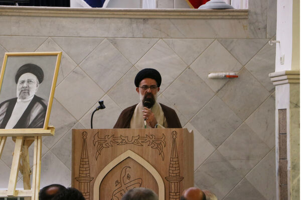 مراسم بزرگداشت شهدای خدمت در مسجد جامع شهرستان آباده 