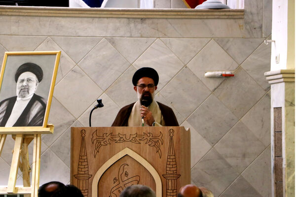 مراسم بزرگداشت شهدای خدمت در مسجد جامع شهرستان آباده 
