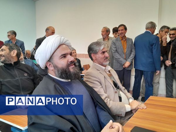 افتتاح مدرسه مرحوم نساجیان در کاشمر