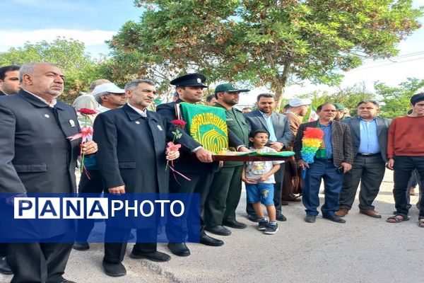 استقبال از خادمان حرم مطهر امام رضا( ع) در شهرستان فاروج 