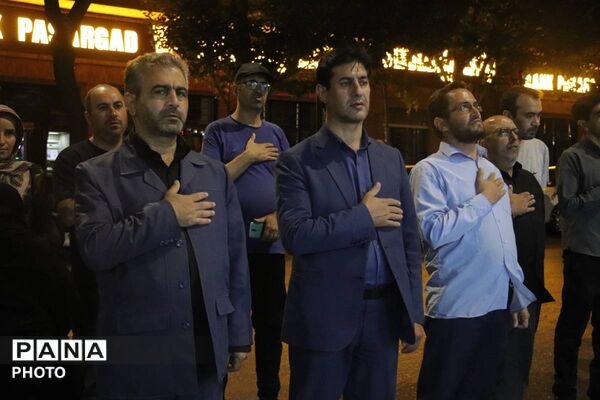 تجدید بیعت با رهبری در مراسم اربعین قائد شهید امت و شب شهادت امام حسن عسگری (ع) در ناحیه ۵ تبریز