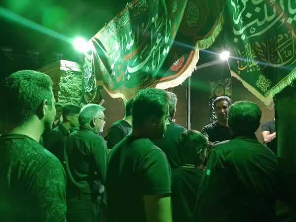برپایی موکب به همت خادمان مردمی در خلیل آباد