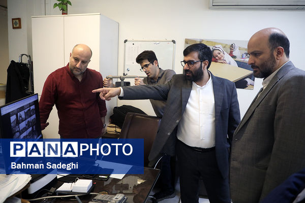 بازدید رئیس سازمان نوسازی، توسعه و تجهیز مدارس کشور از خبرگزاری پانا