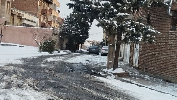 روزهای برفی زیبا در اسکو 