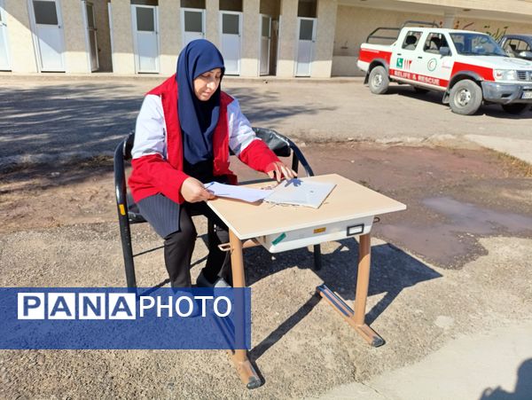  مانور سراسری زلزله در شهرستان بم 