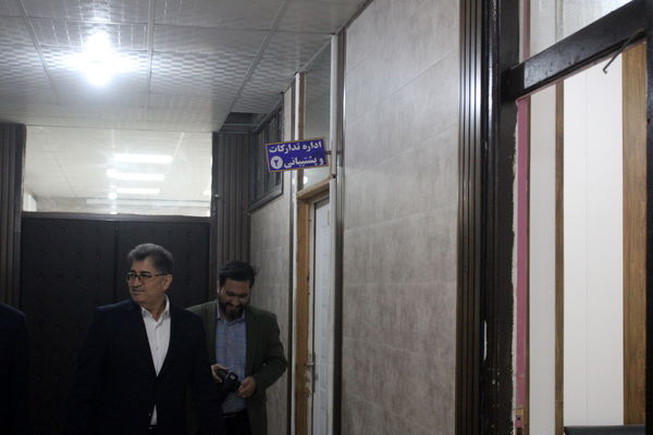 بازدید سرزده نوروزی مدیرکل آموزش و پرورش استان بوشهر از دوایر مختلف اداره‌کل