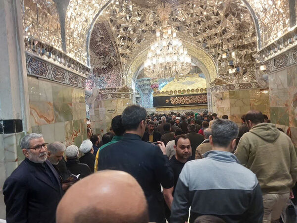 مراسم احیاء سومین شب قدر در حرم حضرت معصومه(س)