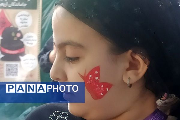 حضور کودکان و نوجوانان در راهپیمایی جاماندگان اربعین حسینی