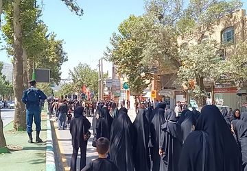 مریوان غرق در ماتم عاشورای حسینی