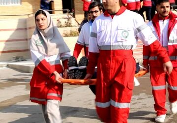 مانور زلزله و ایمنی در پردیس 