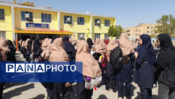 آیین بازگشایی مدرسه نورالهدی ناحیه هفت خراسان رضوی